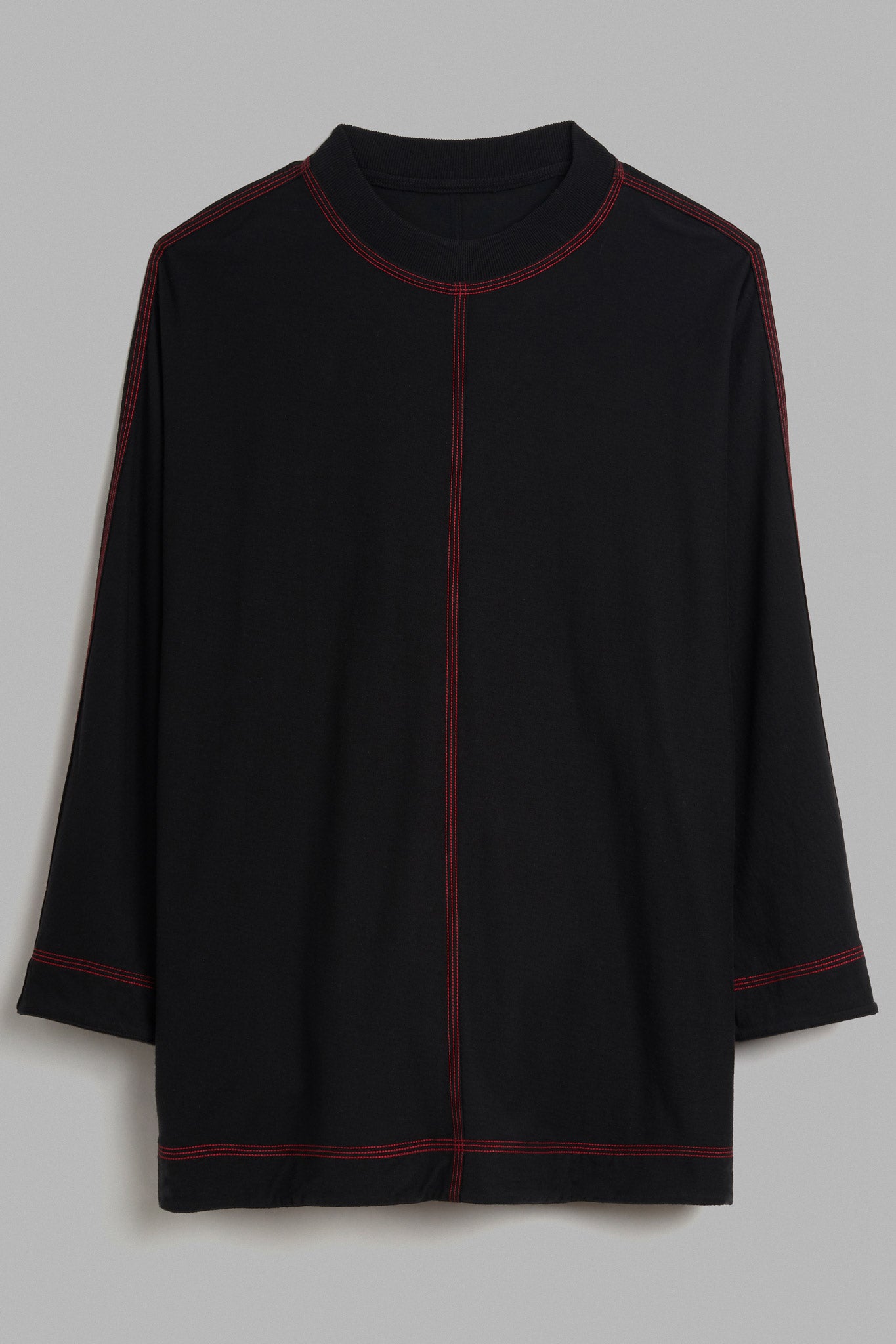 Tanguis Cotton Long Sleeved T-Shirt - Black