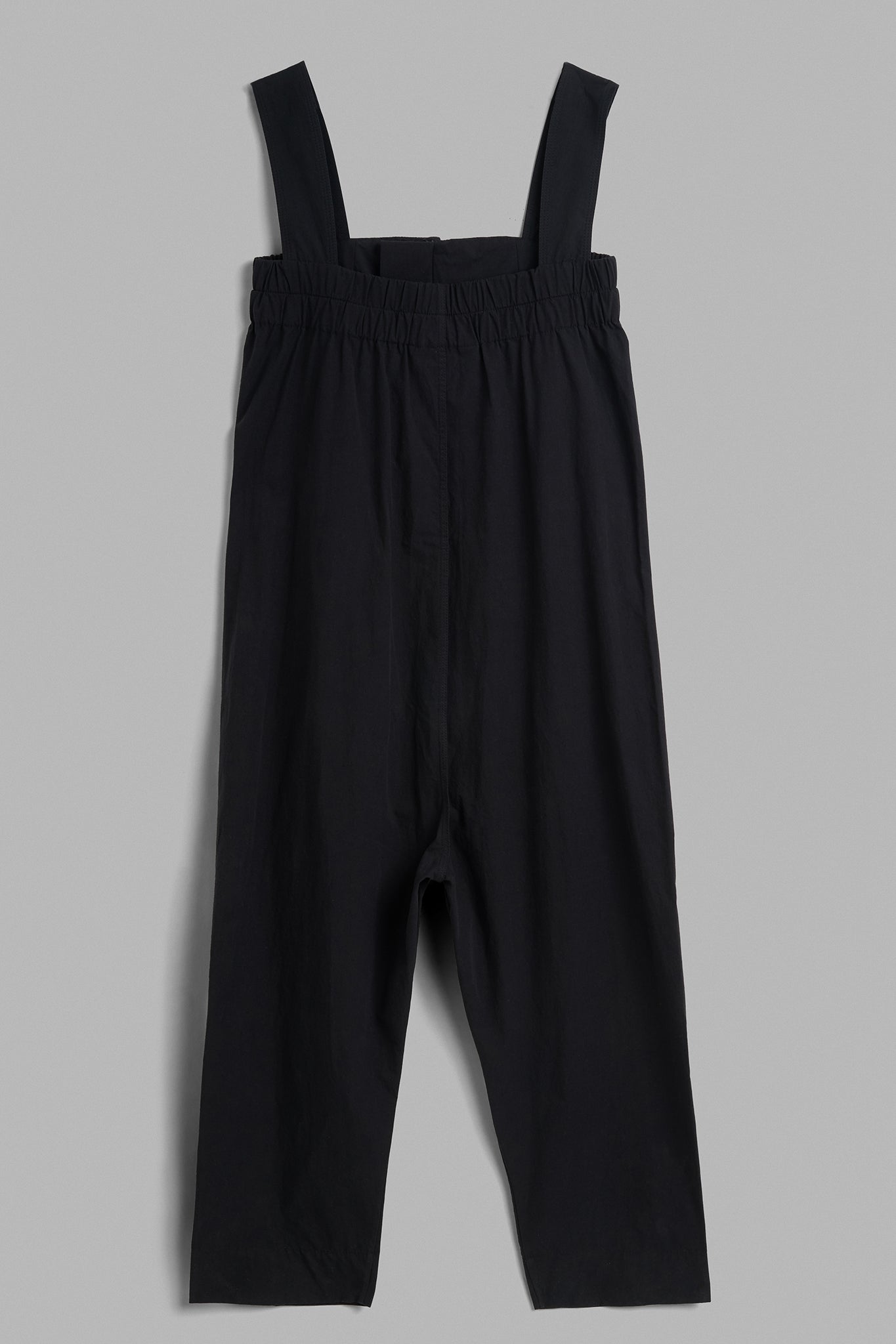 Cotton Double Jumpsuit - Black