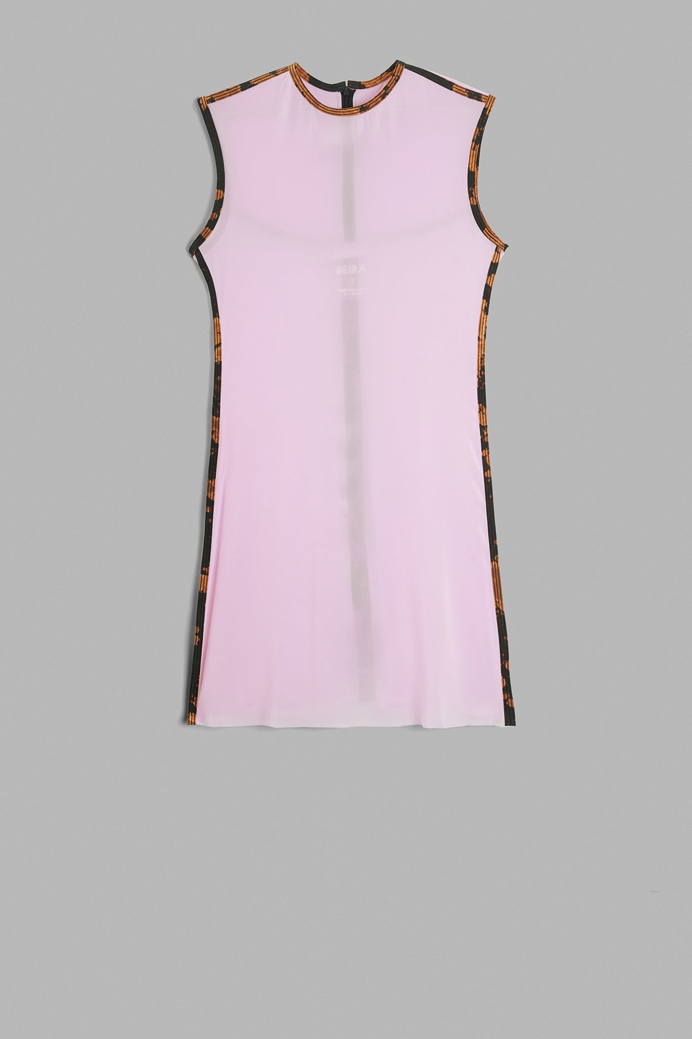 Silk Mini Tank Dress - Candy Pink