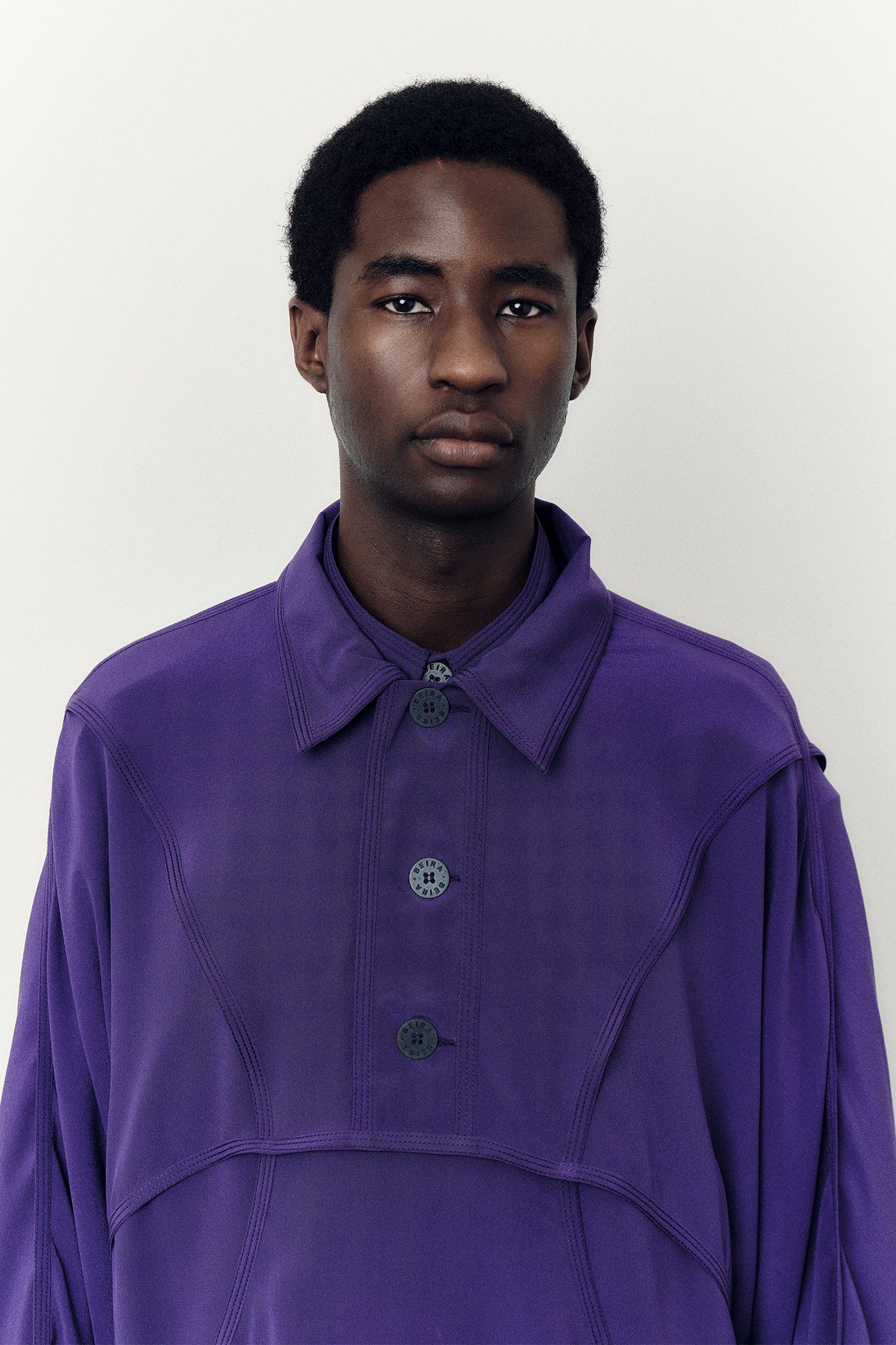 Silk Sail Jacket - Purple