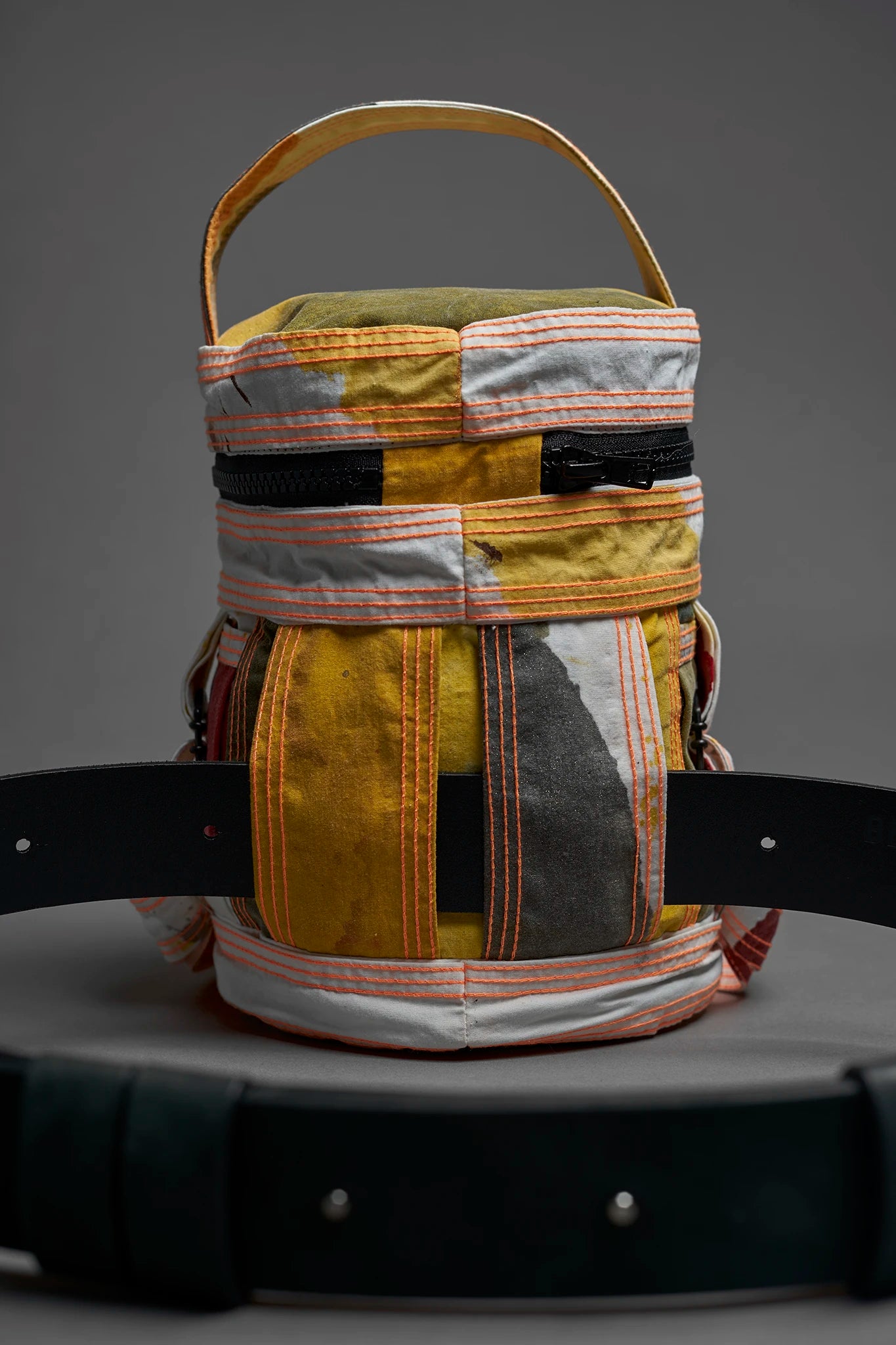 Collab Cotton Barrel Bag - Colorful