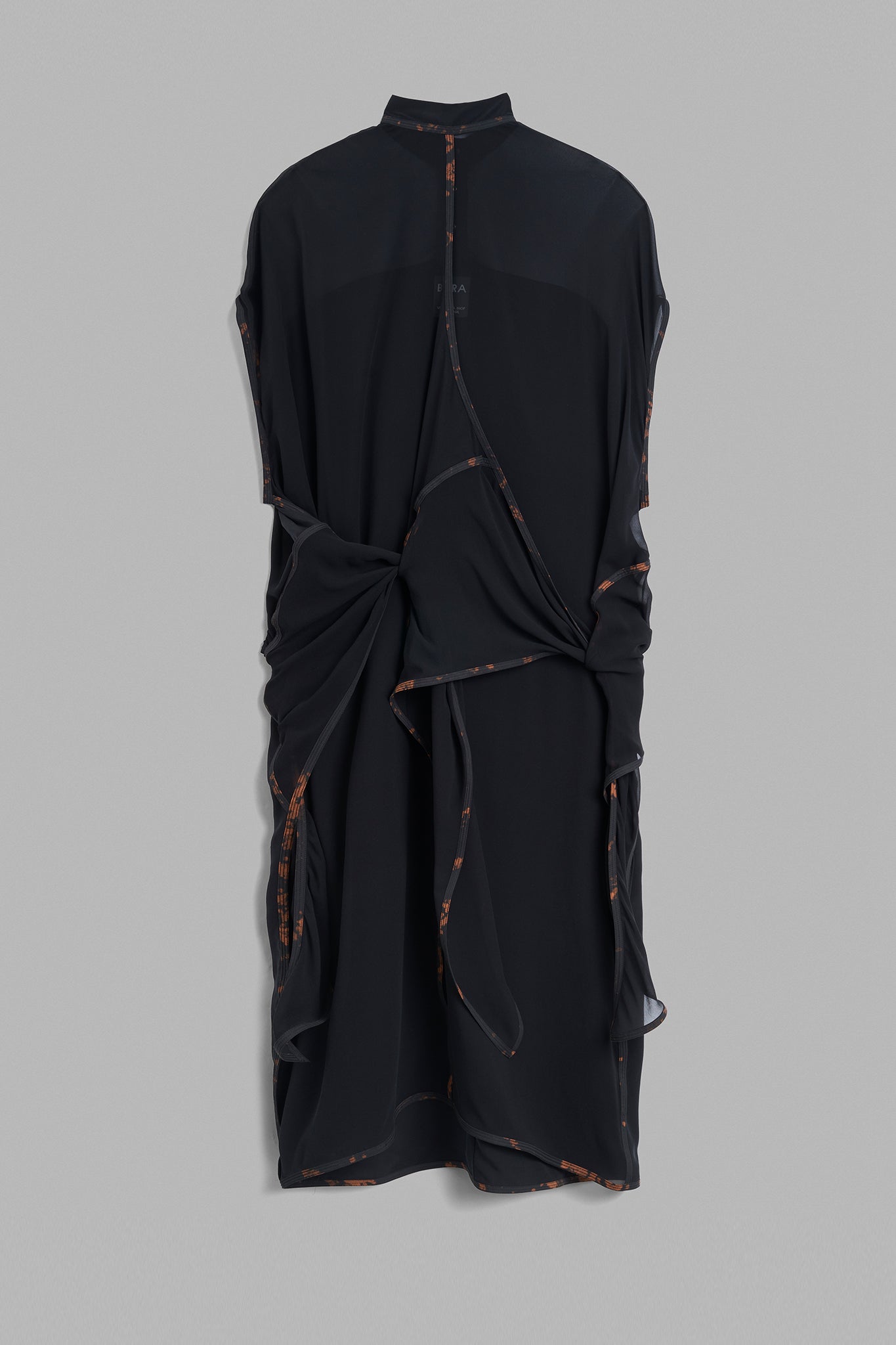 Silk Starfish Dress - Black