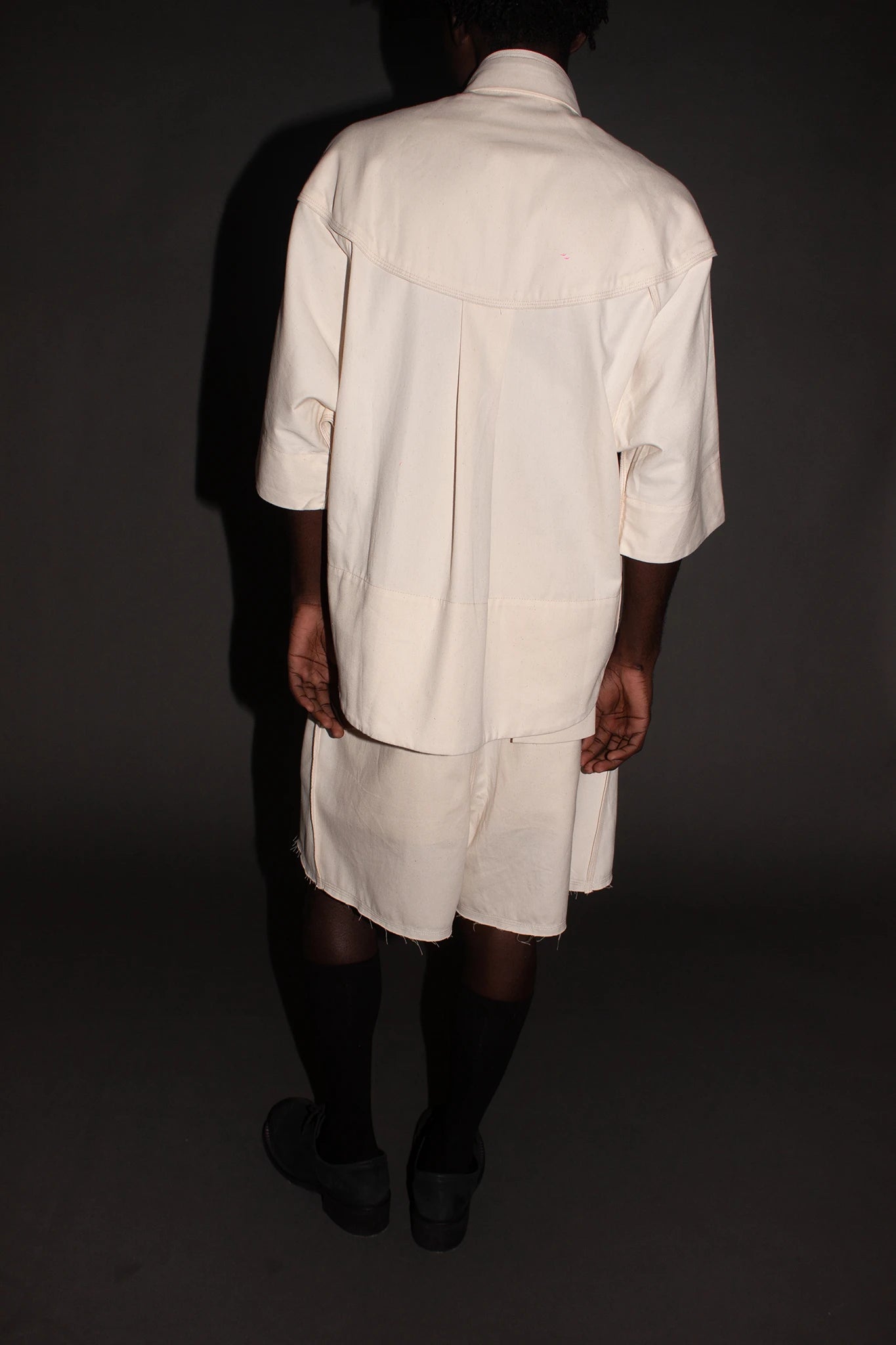 Archive Dry Cotton Camp Shirt - Light Beige